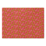 Nordic Christmas Cutting Board  | Red + Gold