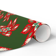 Oversized Star Motif  |  Red + Green