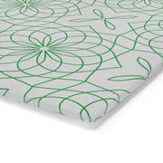 Spirograph Cutting Board  |  Green + Gray