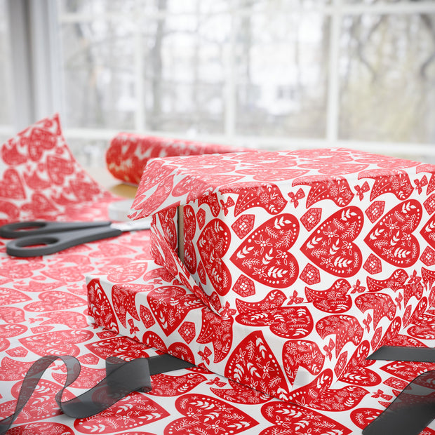 Nordic Christmas  |  Crisp White + Red