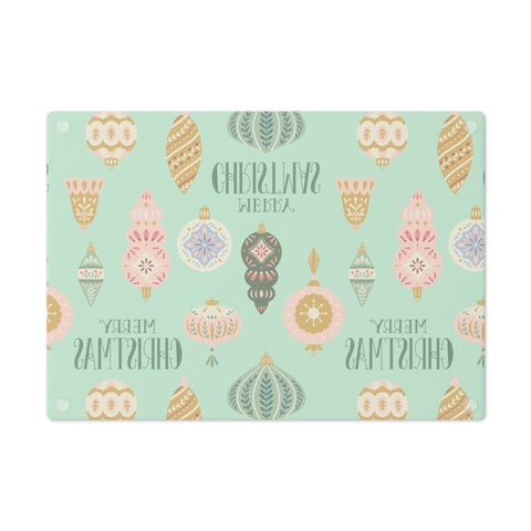 Vintage Ornament Cutting Board  |  Mint
