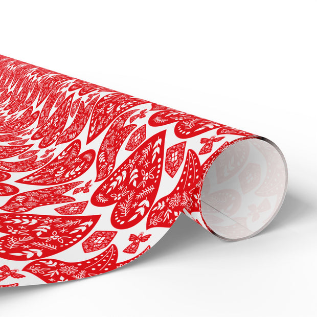 Nordic Christmas  |  Crisp White + Red