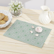 Spirograph Cutting Board  |  Green + Gray