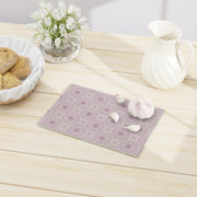 Spirograph Cutting Board  |  Purple + Mist