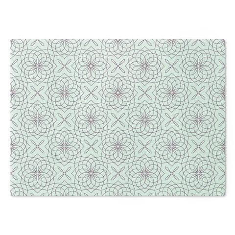 Spirograph Cutting Board  |  Purple