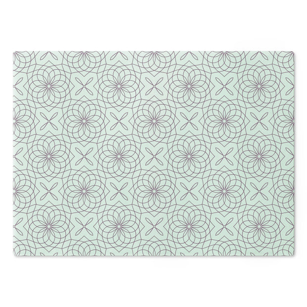 Spirograph Cutting Board  |  Purple