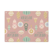 Vintage Ornament Cutting Board  |  Dusty Rose