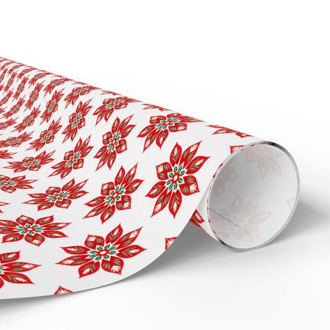 Small Star Motif | Red + White