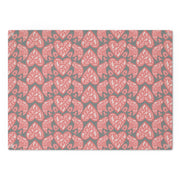 Nordic Christmas Cutting Board  |  Red + Dark Gray