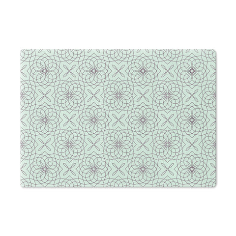 Spirograph Cutting Board  |  Purple