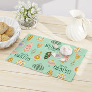 Vintage Ornament Cutting Board  |  Mint