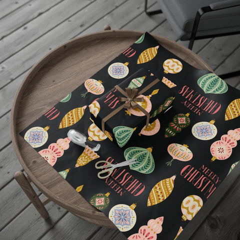 Merry + Bright Ornaments Oversized |  Dark