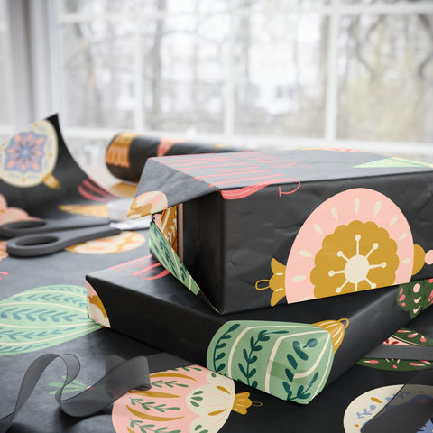 Merry + Bright Ornaments Oversized |  Dark