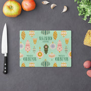 Vintage Ornament Cutting Board  |  Mint