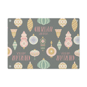 Vintage Ornament Cutting Board  |  Dark Grey