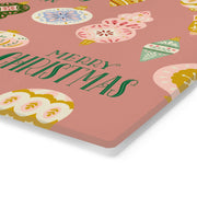 Vintage Ornament Cutting Board  |  Dusty Rose