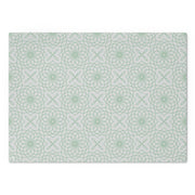 Spirograph Cutting Board  |  Green + Gray