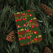 Scandinavian Folk  |  Red + Green