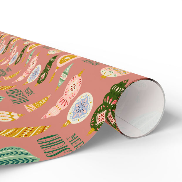 Merry + Bright  Ornaments  |  Deep Blush