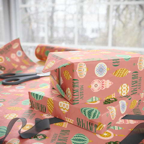 Merry + Bright  Ornaments  |  Deep Blush