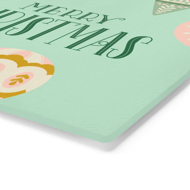 Vintage Ornament Cutting Board  |  Mint