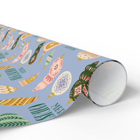 Merry + Bright Ornaments  |  Playful Blue