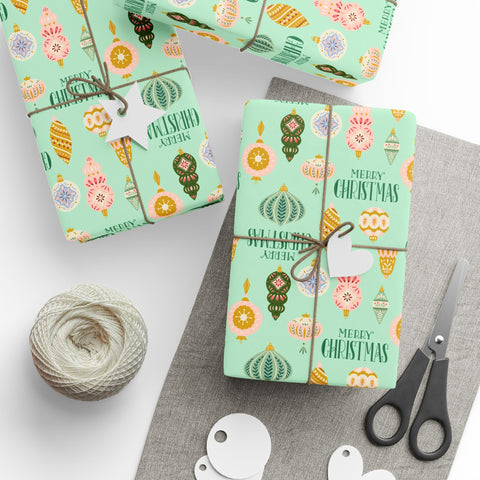 Merry + Bright Ornaments  |  Mint