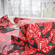 Nordic Christmas  Oversized |  Red + Gray