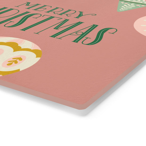Vintage Ornament Cutting Board  |  Dusty Rose