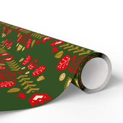 Scandinavian Folk  |  Red + Green