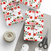 Scandinavian Folk  |  Red + White