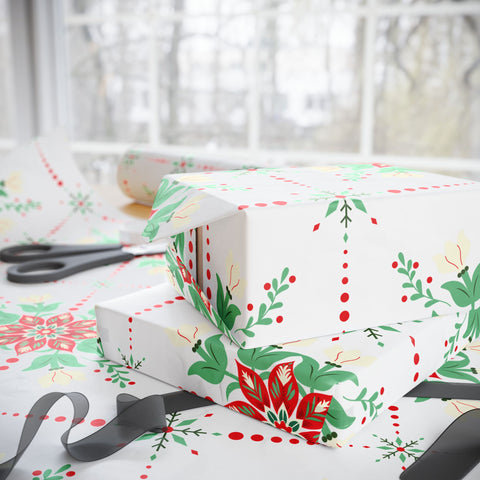 Holiday Floral  |  Crisp White