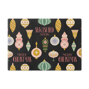 Vintage Ornament Cutting Board  |  Dark Grey