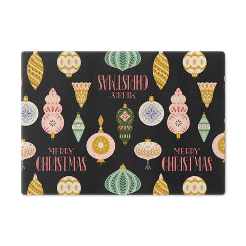 Vintage Ornament Cutting Board  |  Dark Grey