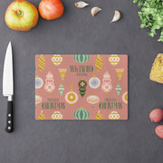Vintage Ornament Cutting Board  |  Dusty Rose