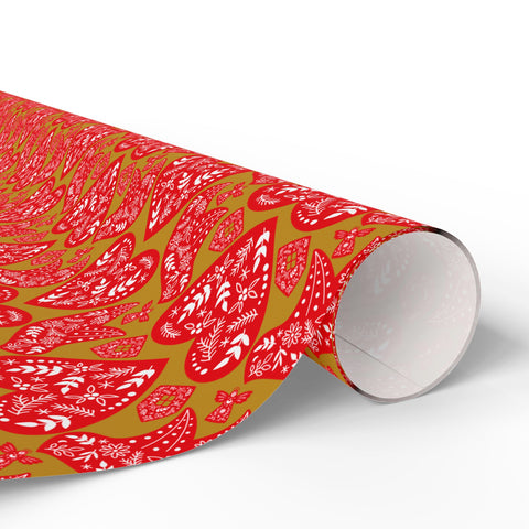 Nordic Christmas  |  Red + Gold