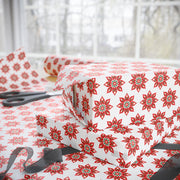 Small Star Motif | Red + White