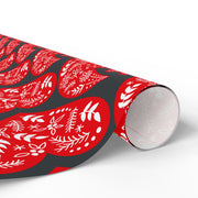 Nordic Christmas  Oversized |  Red + Gray