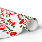 Scandinavian Folk  |  Red + White