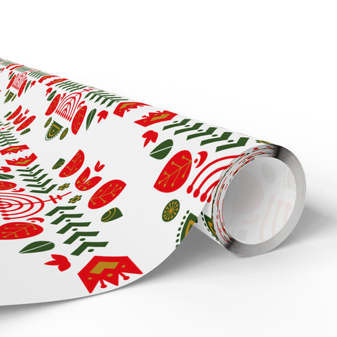 Scandinavian Folk  |  Red + White