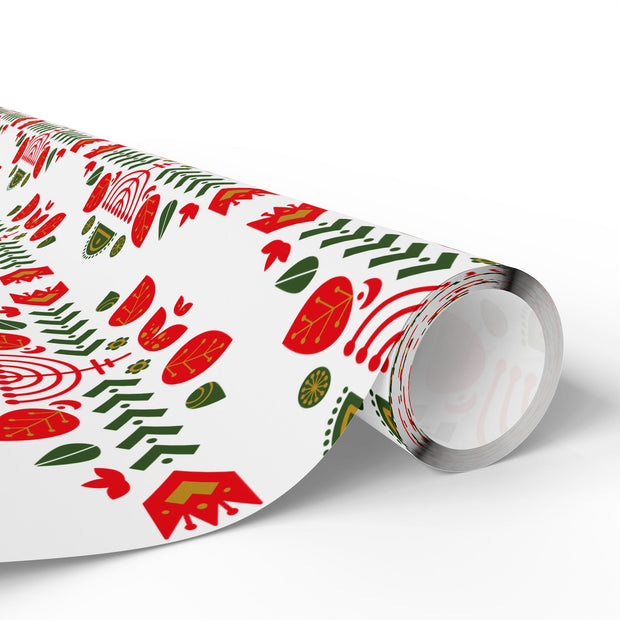 Scandinavian Folk  |  Red + White