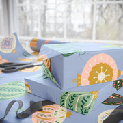 Merry + Bright Ornaments Oversized |  Playful Blue